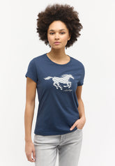 Damska Koszulka Mustang Logo T-shirty Loa Spellbound 1015161 5429